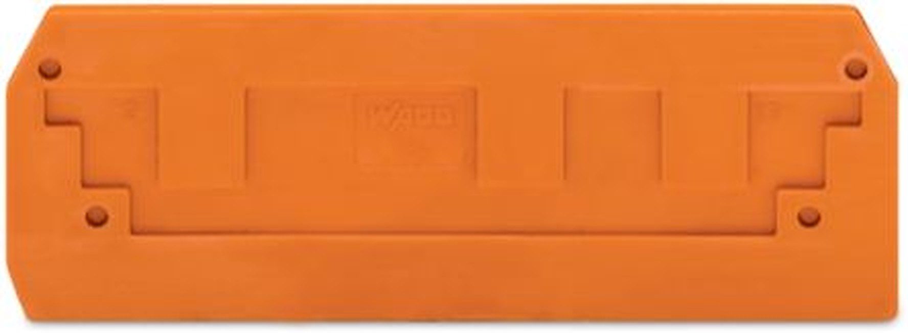 WAGO 284 Series End & Intermediate Plate for Use with Rail Mount Terminal Blocks