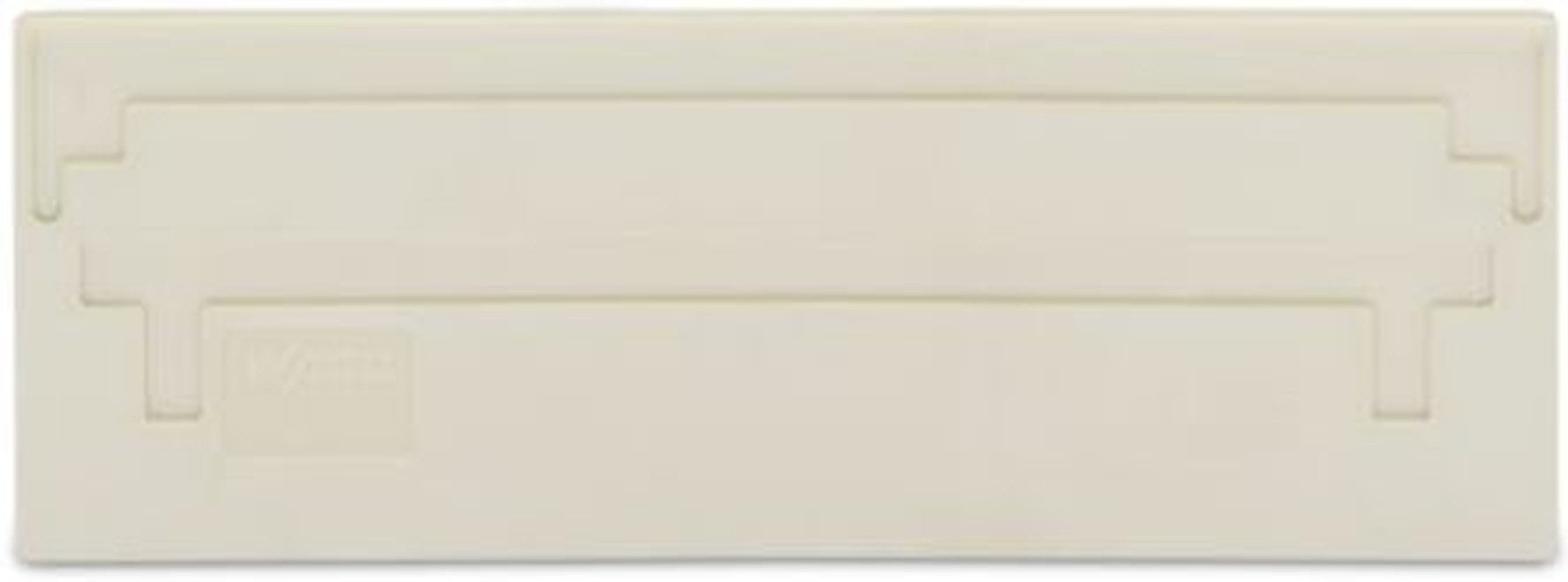 WAGO 284 Series Plate for Use with Rail Mount Terminal Blocks