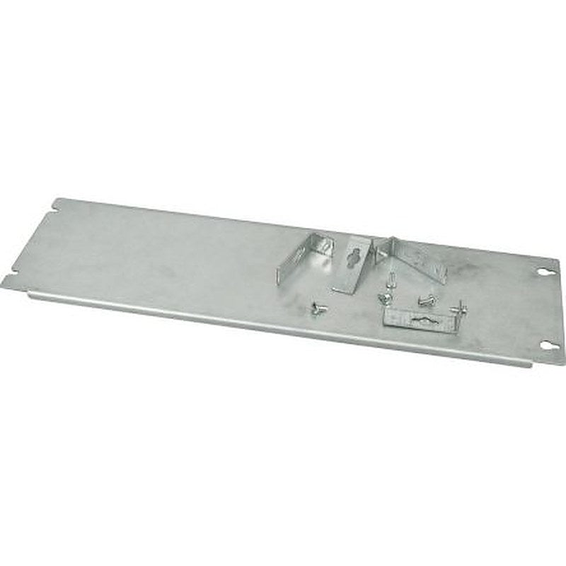 Eaton Galvanised Steel Mounting Plate, 150mm W, 500 mm L for Use with Enclosure