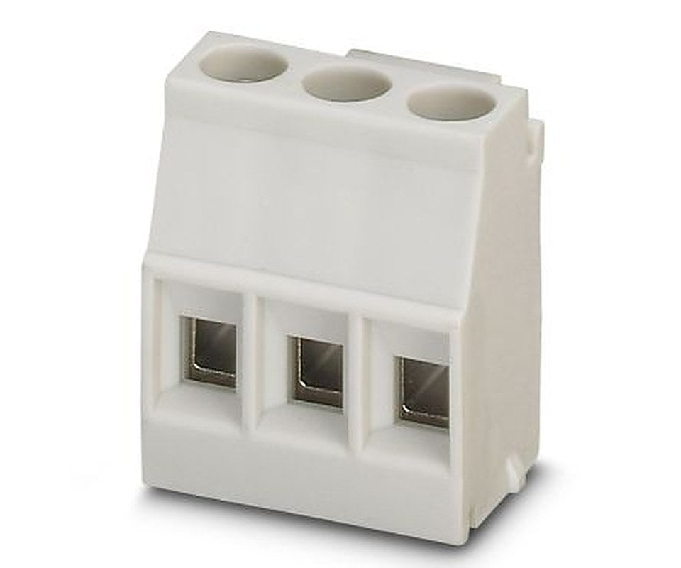 Phoenix Contact 5/3-L KMGY, MKDSO 2 Series PCB Terminal Block, 3-Contact, 5 mm Pitch, Surface, 1 Row