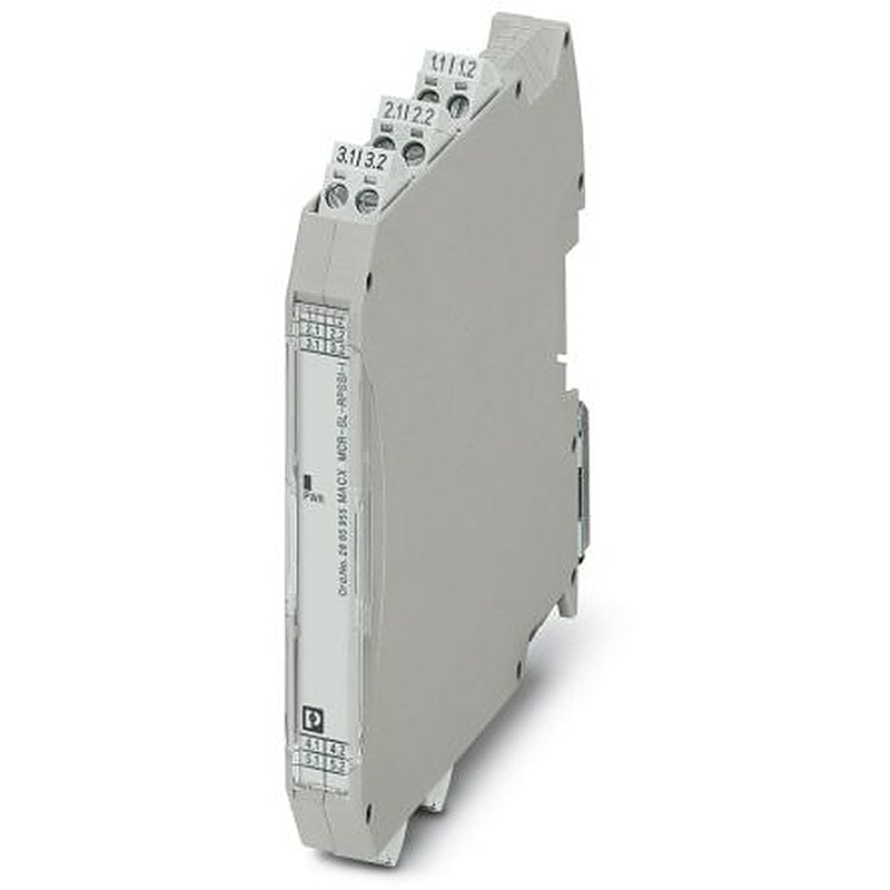 Phoenix Contact MACX MCR-SL-RPSSI-I Series Signal Conditioner, Current Input, Current Output, 19.2V dc, 30 V dc Supply,