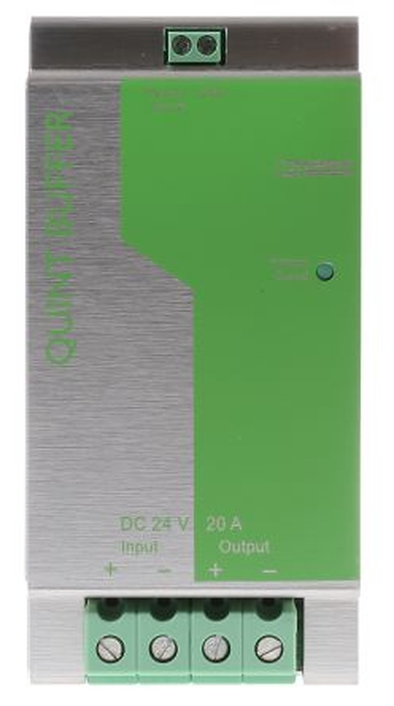 Phoenix Contact 24V dc Input DIN Rail Uninterruptible power supply, QUINT-BUFFER 480 W QUINT