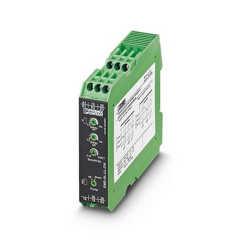 Phoenix Contact Monitoring Relay, 1 Phase, 250 V ac Monitor Range, 2 CO, DIN Rail, 230V ac