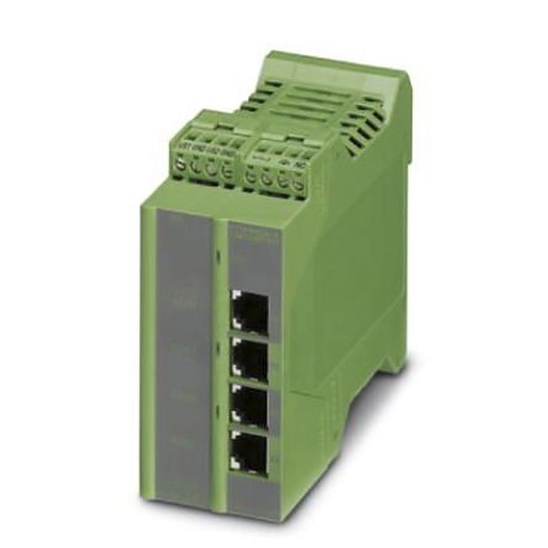 Phoenix Contact Unmanaged 4 Port Ethernet Switch Power Over Ethernet