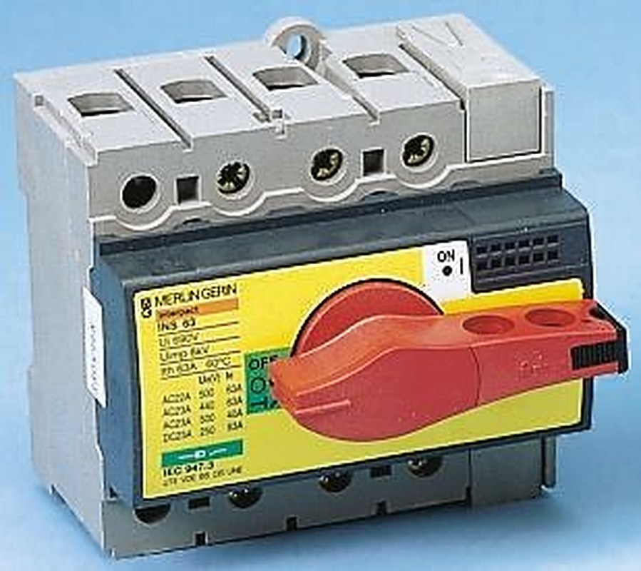 Schneider Electric 4-Pole Surface Isolator Switch -, IP40, 40A, 22 kW