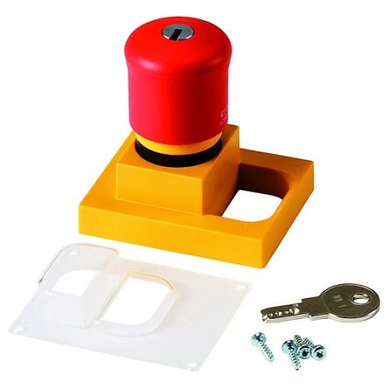 Eaton Yellow, Grey Plastic Moeller Push Button Enclosure -