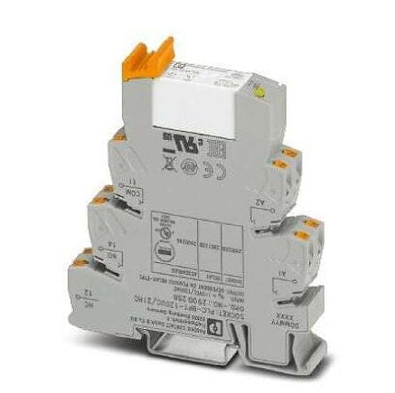 Phoenix Contact PLC Series Interface Relay, DIN Rail, 120V ac Coil, SPDT