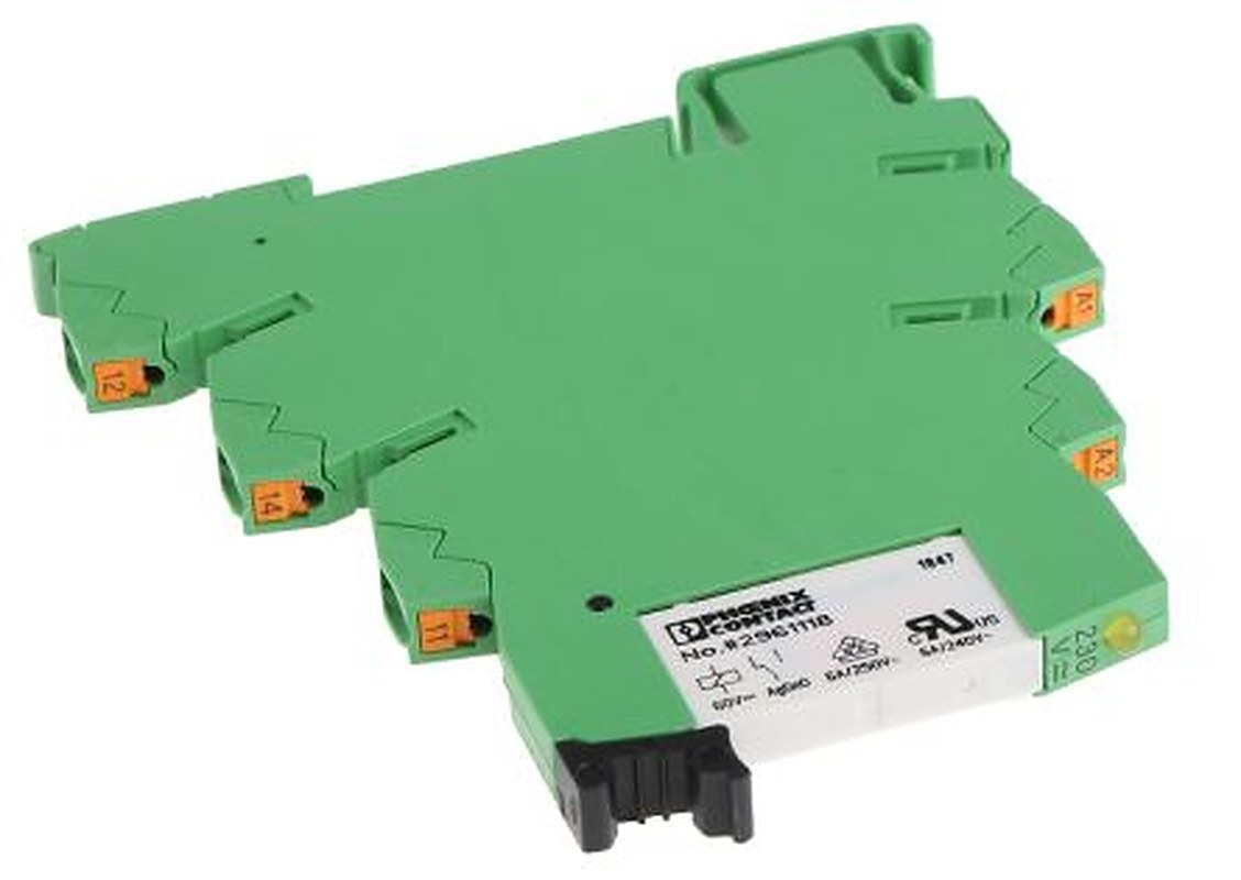 Phoenix Contact PLC-RPT-230UC/21 Series Interface Relay, DIN Rail, 230V ac/dc Coil, SPDT, 3.2mA