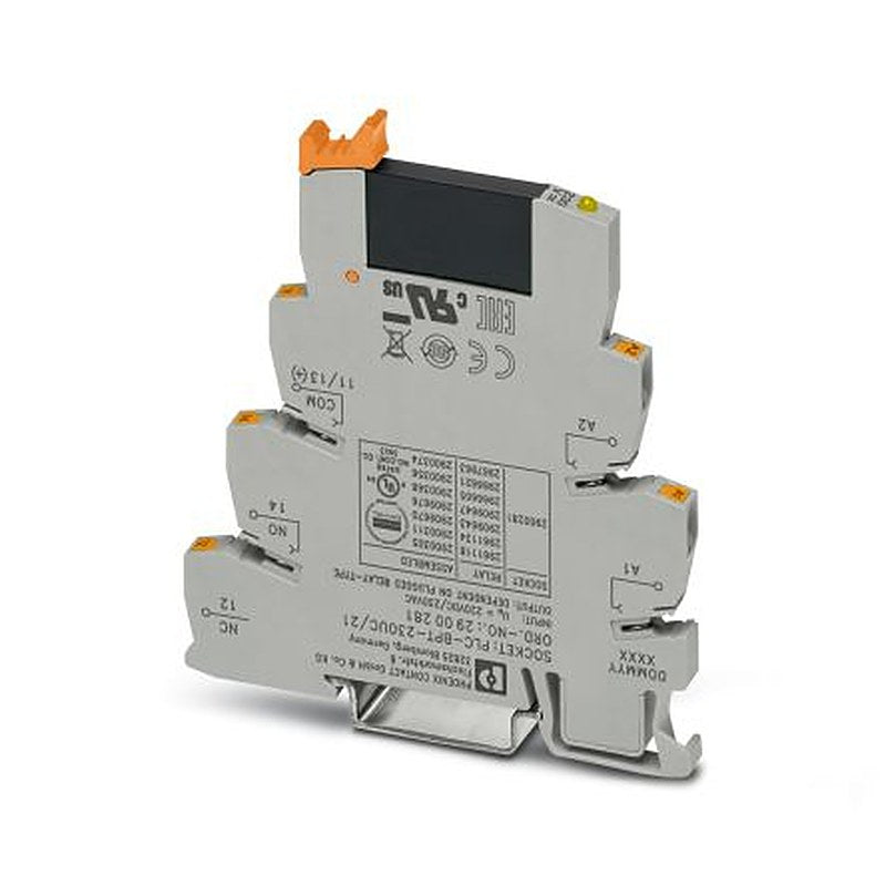 Phoenix Contact PLC-OPT-230UC/ 24DC/2 Solid State Interface Relay DIN Rail Push-in