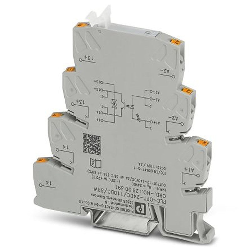 Phoenix Contact PLC-OPT24DC Solid State Interface Relay DIN Rail Push-in