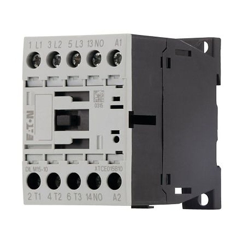 Eaton DILM Contactor, 24V Coil, 3-Pole, 15.5 A, 7.5 kW, 1 NO, 400V