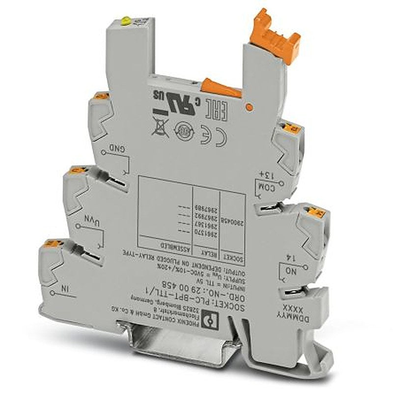 Phoenix Contact PLC-BPT-TTL/1 DIN Rail Relay Socket
