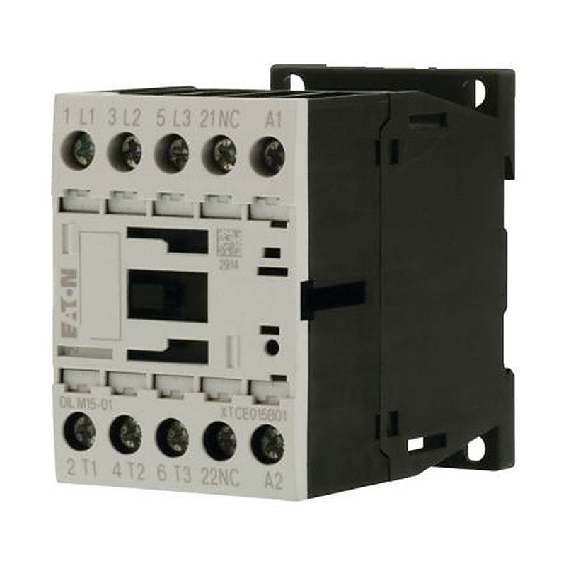 Eaton DILM Contactor, 48V ac Coil, 3-Pole, 15.5 A, 7.5 kW 48V ac, 1 NC, 400V