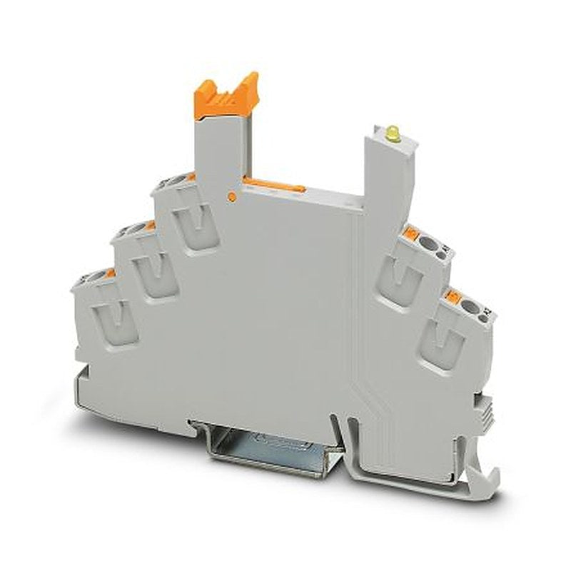 Phoenix Contact RIF-0-BPT/21 1 Way 24V dc DIN Rail Relay Base, for use with Miniature Power Relay with 1 PDT or