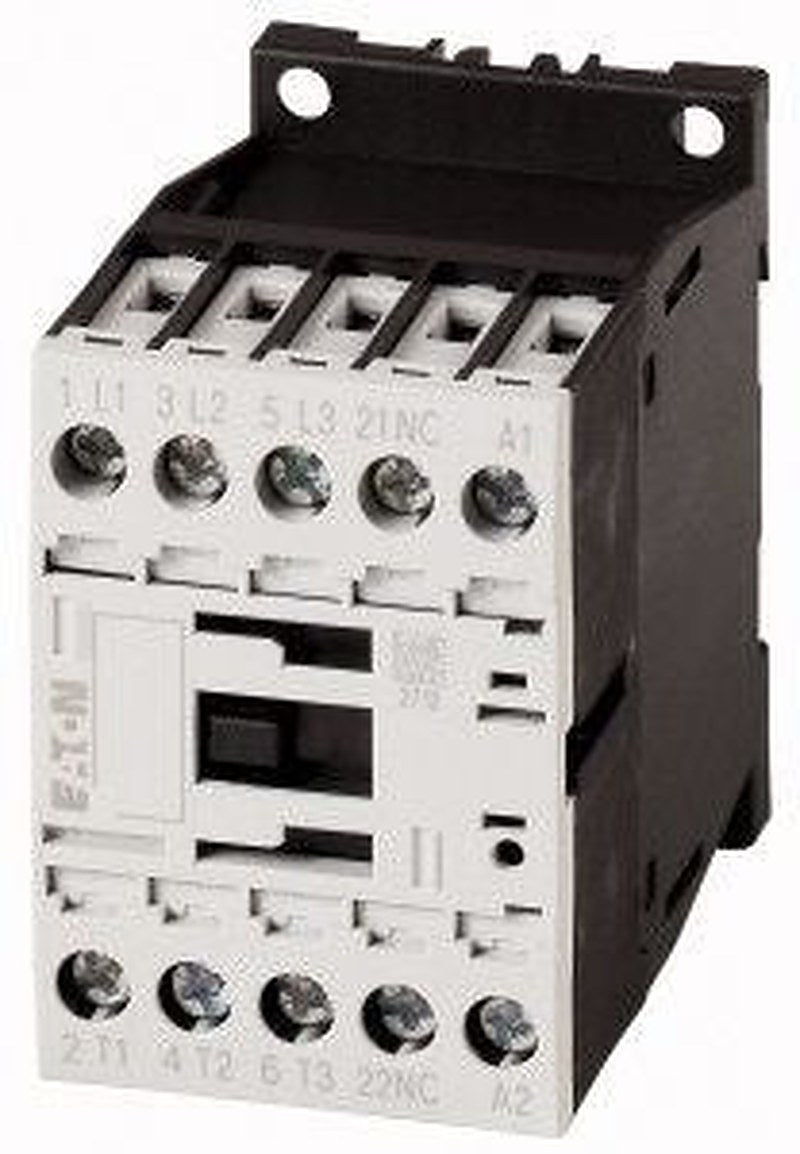 Eaton DILM15 Contactor, 24V dc Coil, 3-Pole, 15 A, 7.5 kW 24V dc, 3 NO, 400V ac