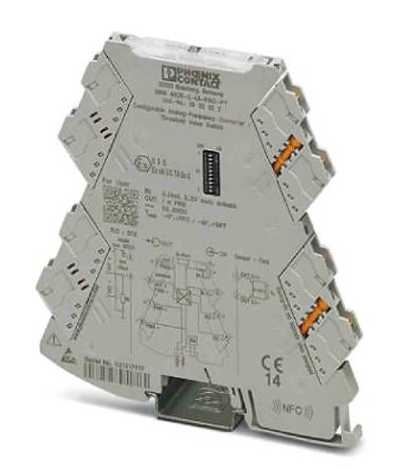 Phoenix Contact MINI MCR-2 Series Frequency Transducer, Current/Voltage Input, Frequency Output, 30V dc, 9.6 V dc