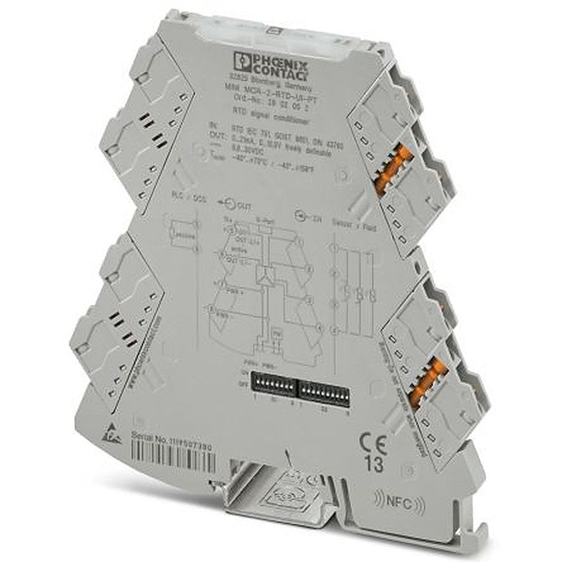 Phoenix Contact MINI MCR Series Signal Conditioner, RTD Input, Current/Voltage Output, 30V dc, 9.6 V dc Supply, ATEX