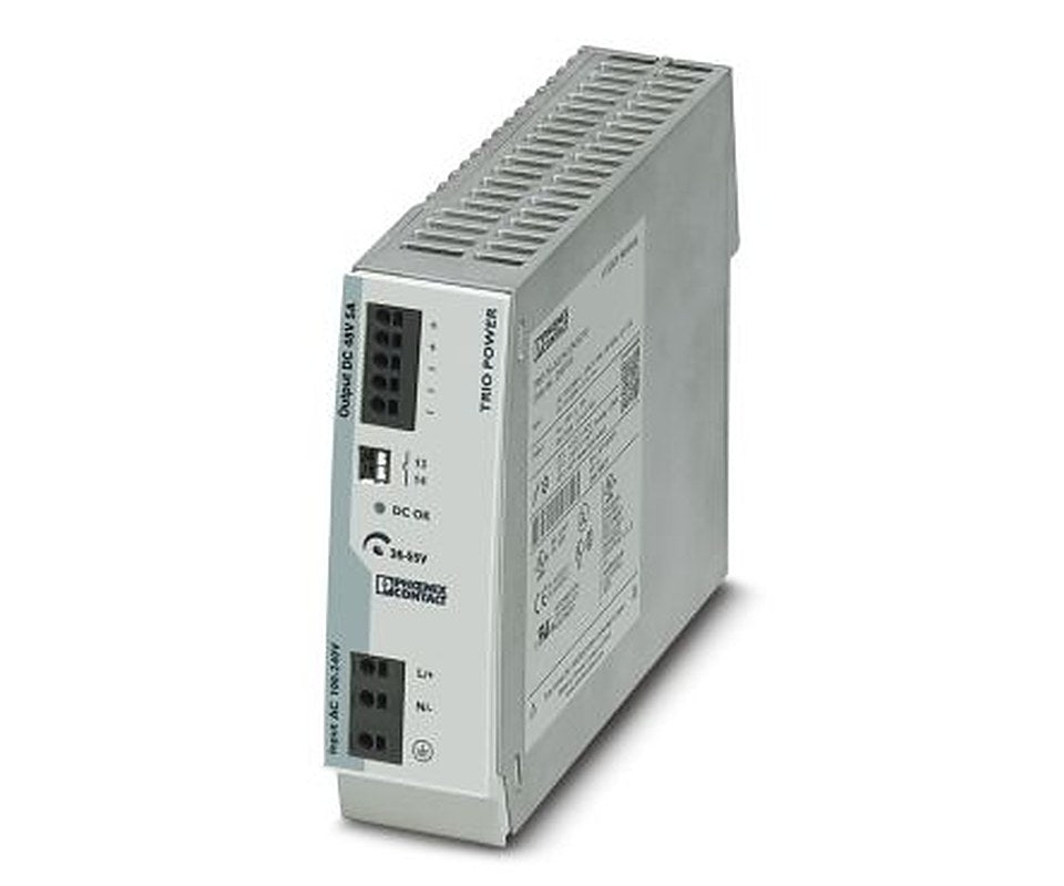 Phoenix Contact TRIO POWER Switched Mode DIN Rail Power Supply 240V ac AC Input 48V dc, 5 A Output DC 240 W