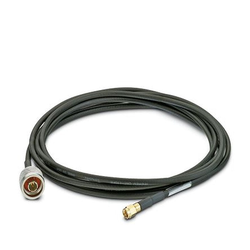 Phoenix Contact Coaxial Cable Male RP-SMA, Straight to Male N Type, 1 m 50 Ω