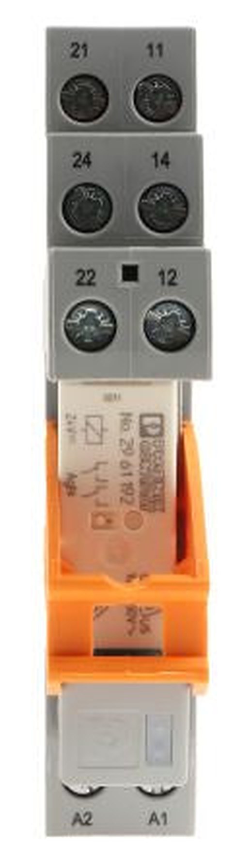 Phoenix Contact RIF-1-RSC-LDP-24DC/2X21 Series Interface Relay, DIN Rail, 24V dc Coil, DPDT, 18mA