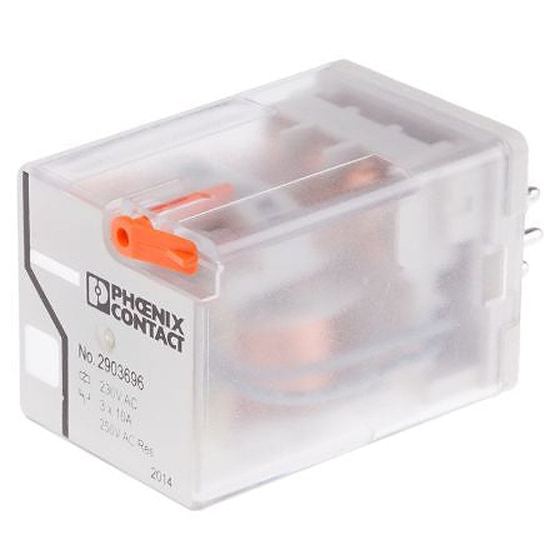 Phoenix Contact PCB Power Relay, 230V ac Coil, 30A Switching Current, 3PDT