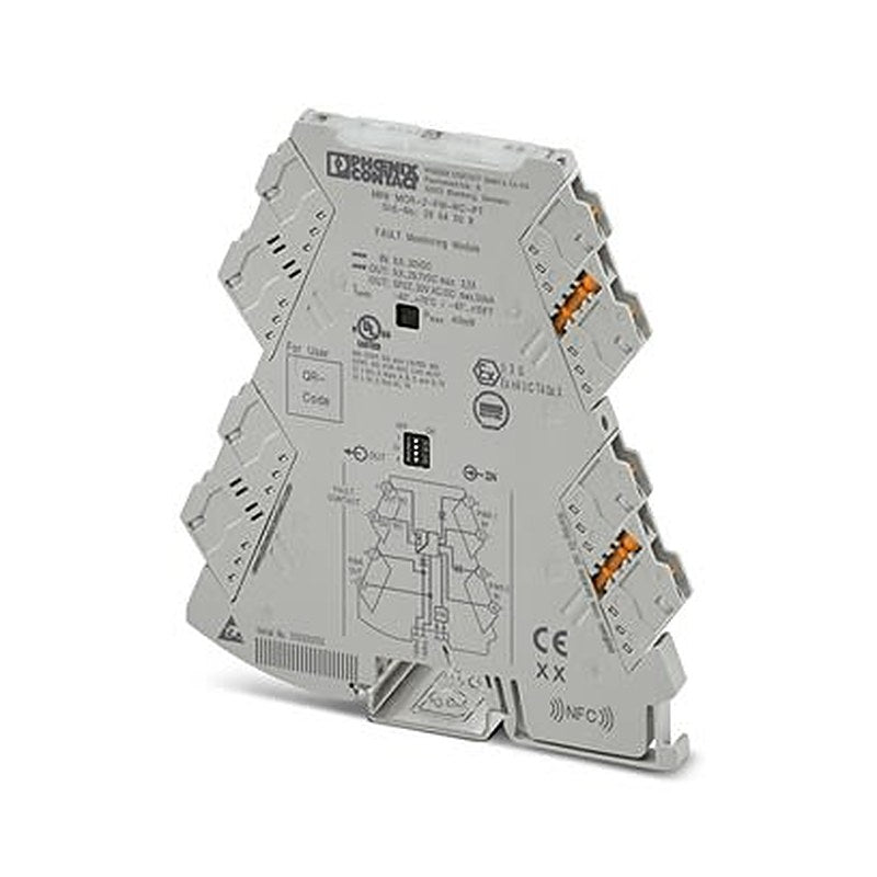 Phoenix Contact 2904508 MINI MCR Series Modular Terminal Block Grey, 2.5mm², Push-in
