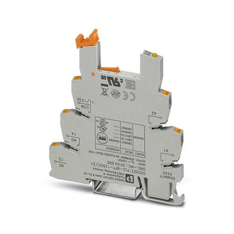 Phoenix Contact 1 Way 125V dc DIN Rail Relay Base
