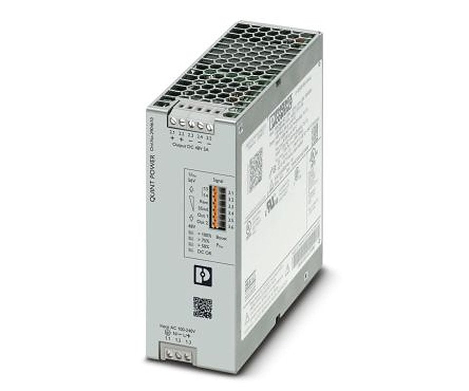 Phoenix Contact QUINT POWER Switched Mode DIN Rail Power Supply 250 V dc, 240V ac AC/DC Input 56V dc, 5 A Output DC 240