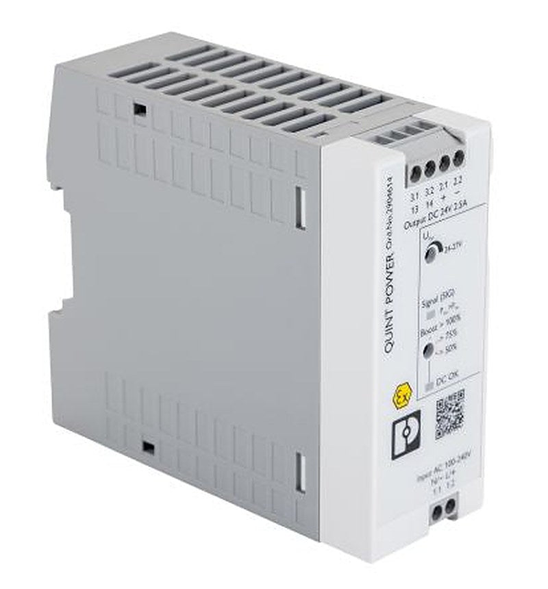 Phoenix Contact QUINT4 AC/DC Power Supply 240V ac 24V dc, 2.5 A Output 96 W