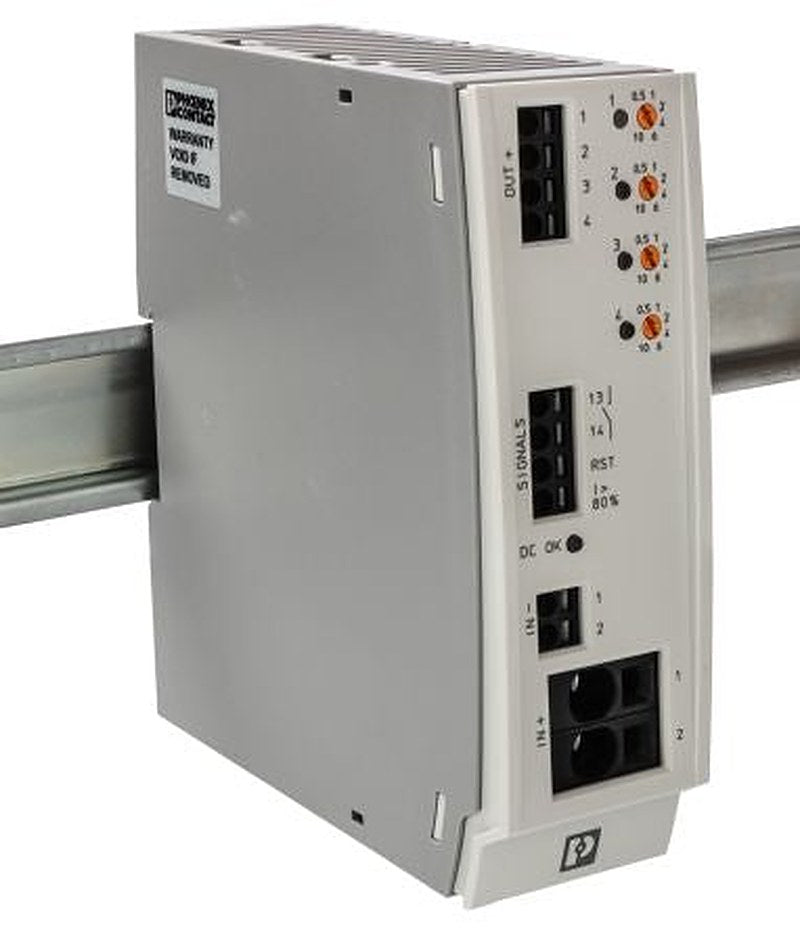 Phoenix Contact CBM CBM Electronic Circuit Breaker 10A 24V, 4 channels, DIN Rail Type E