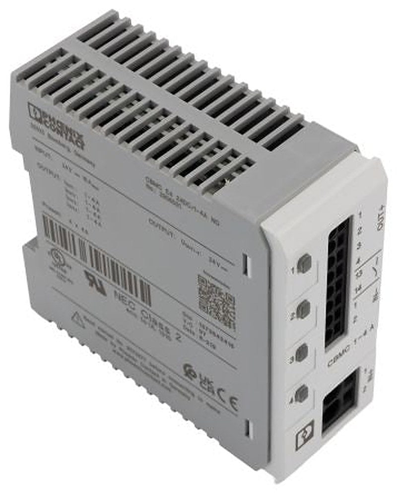 Phoenix Contact CBMC Electronic Circuit Breaker 4A 24V, DIN Rail Type E