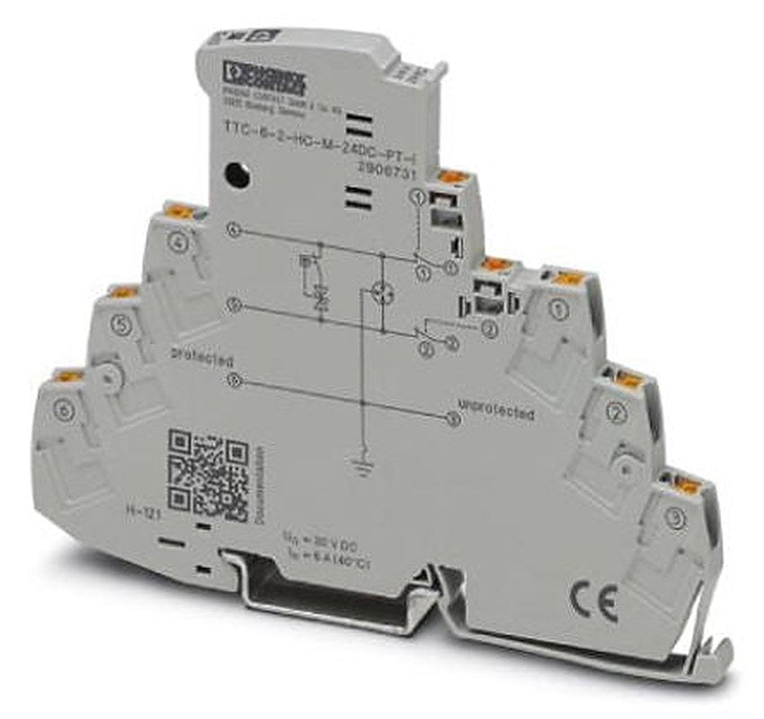 Phoenix Contact Surge Protector, 5 kA, DIN Rail