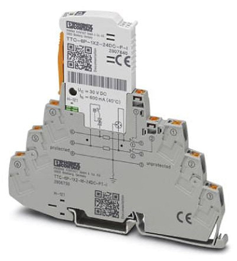 Phoenix Contact Surge Protector, 10 kA, DIN Rail