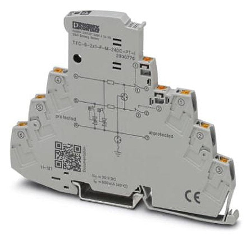 Phoenix Contact Surge Protector, 10 kA, DIN Rail
