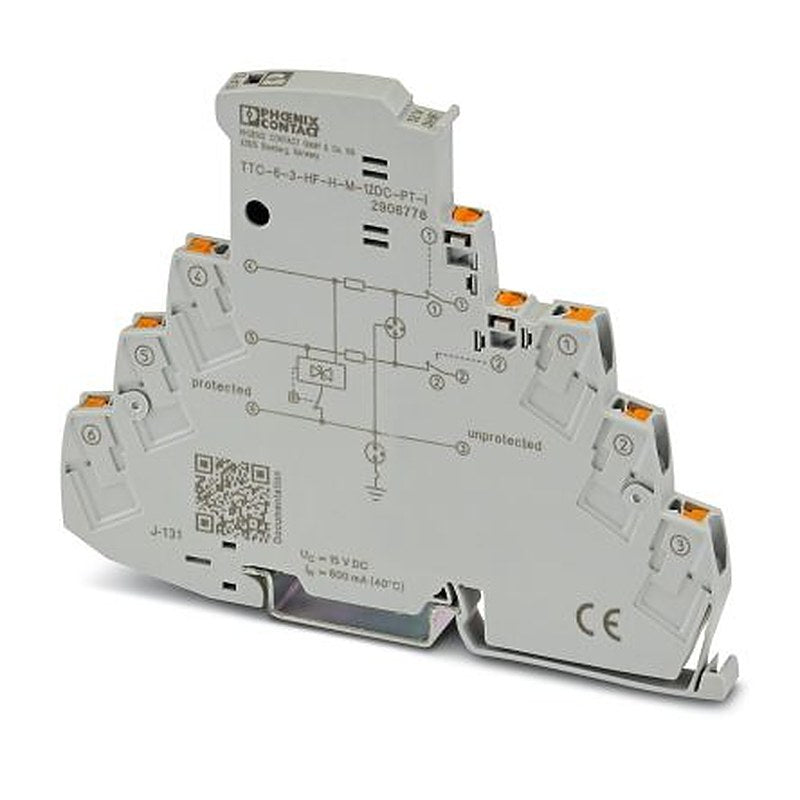 Phoenix Contact Surge Protector, 600 mA, 750 V, DIN Rail