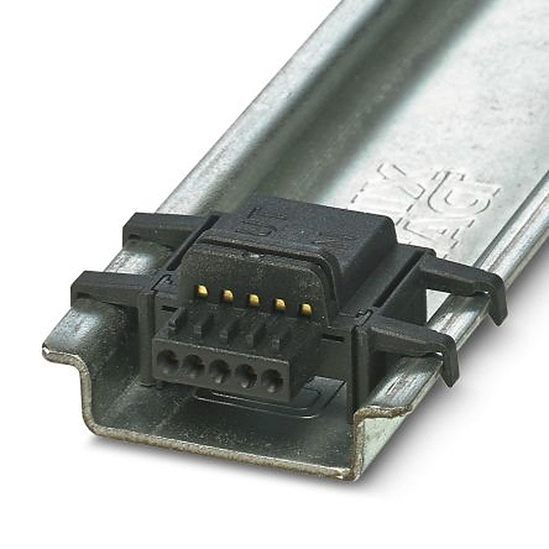 Phoenix Contact Straight DIN Connector, DIN Rail