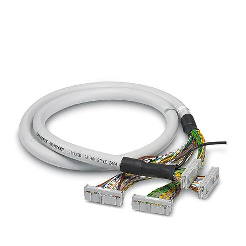 Phoenix Contact Female IDC to Female IDC Cable, 500 mm Polyvinyl Chloride, CABLE-2FLK24 Series
