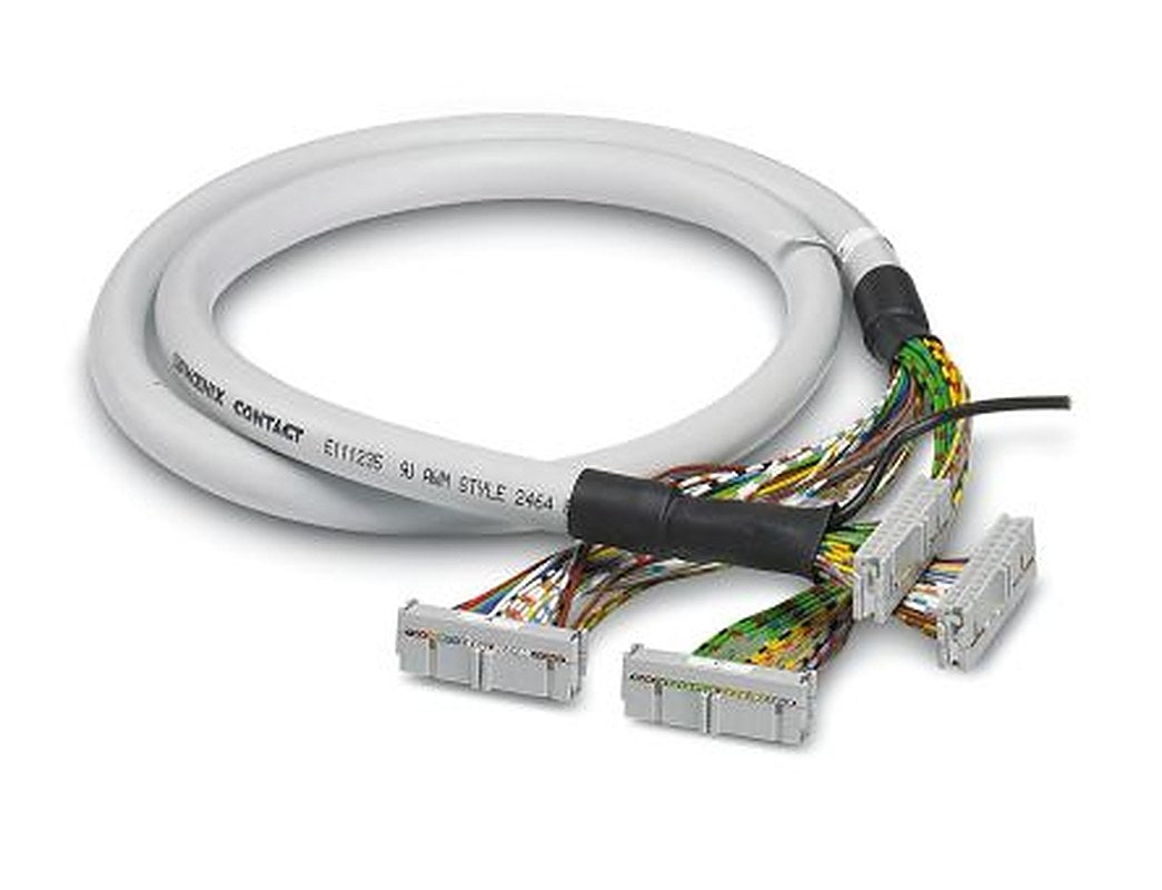 Phoenix Contact Female IDC to Female IDC Cable, 3 m Polyvinyl Chloride, CABLE-2FLK24 Series