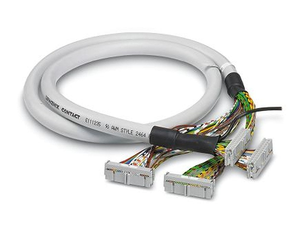 Phoenix Contact Female IDC to Female IDC Cable, 4 m Polyvinyl Chloride, CABLE-2FLK24 Series