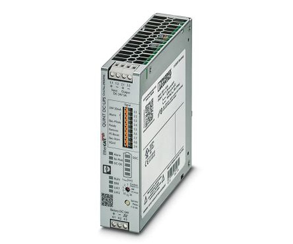 Phoenix Contact 18V dc, 30 V dc Input DIN Rail Uninterruptible power supply, QUINT4 240 W QUINT UPS