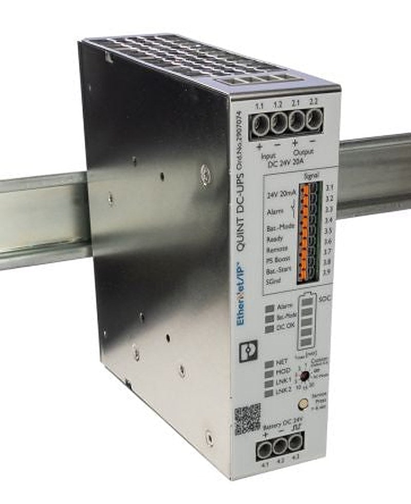 Phoenix Contact 18V dc, 30 V dc Input DIN Rail Uninterruptible power supply, QUINT4 740 W QUINT UPS