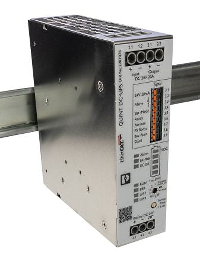 Phoenix Contact 18V dc, 30 V dc Input DIN Rail Uninterruptible power supply, QUINT4 740 W QUINT UPS