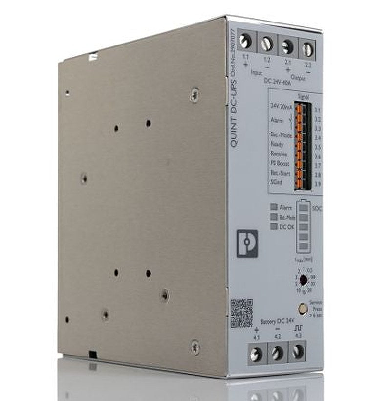 Phoenix Contact 18V dc, 30 V dc Input DIN Rail Uninterruptible power supply, QUINT4 1.44 kW QUINT UPS