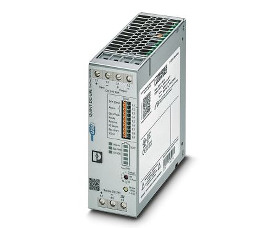 Phoenix Contact 18V dc, 30 V dc Input DIN Rail Uninterruptible power supply, QUINT4 1.12 kW QUINT UPS