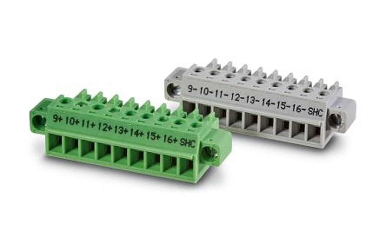 Phoenix Contact VIP/S/MC/KIT Series Pluggable Terminal Block, 9 Contact(s)