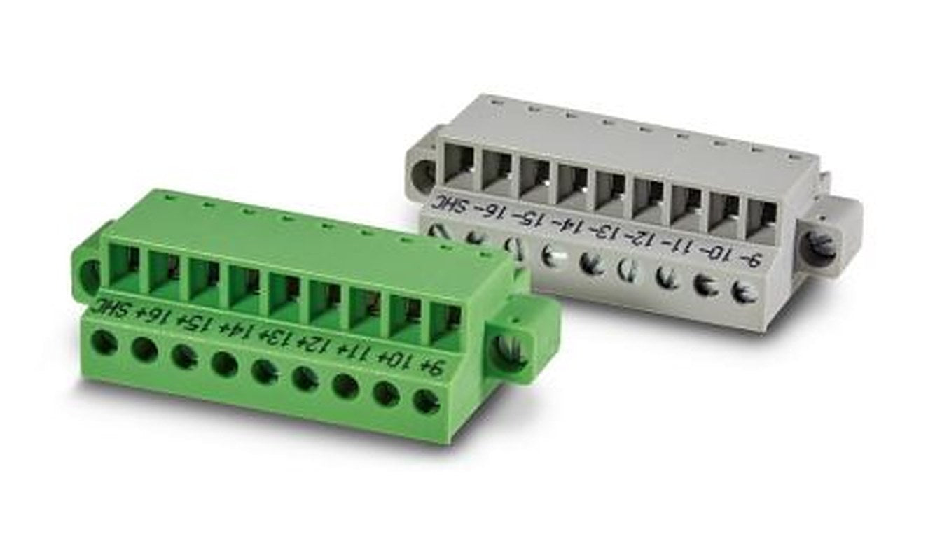 Phoenix Contact VIP/S/FRONT-MC/KIT Series Pluggable Terminal Block, 9 Contact(s)