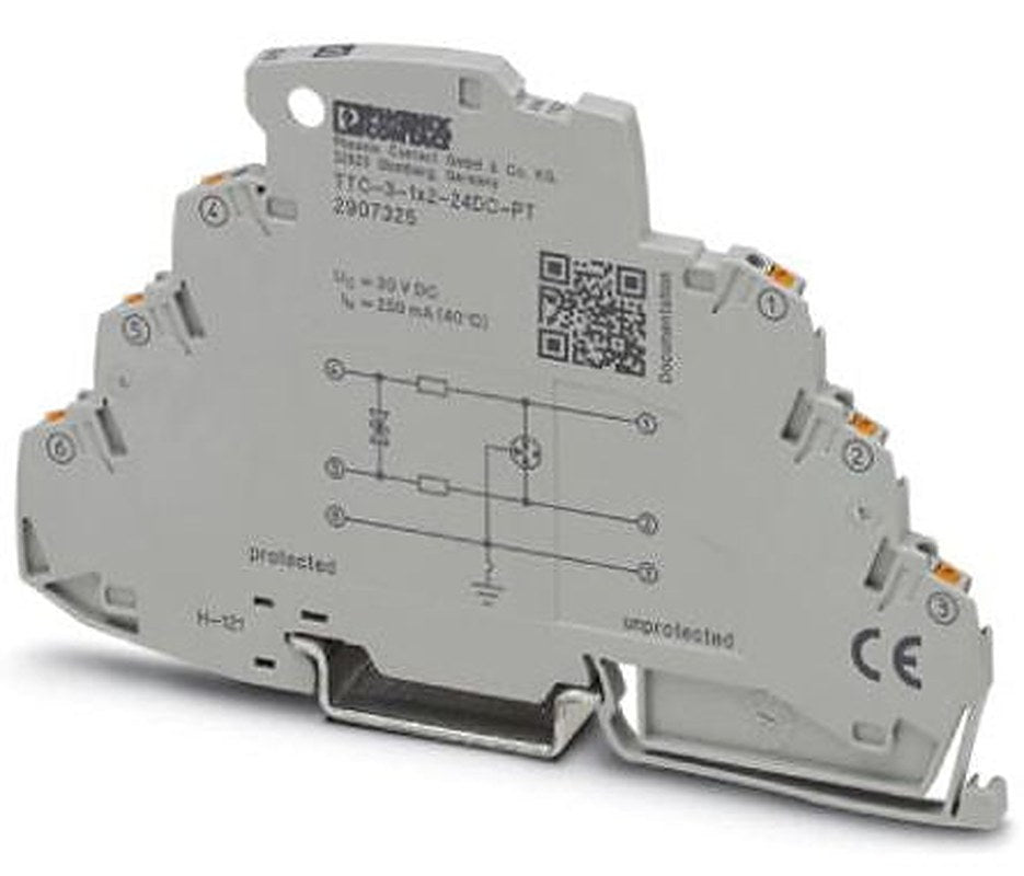 Phoenix Contact Surge Protector, 10 kA, DIN Rail