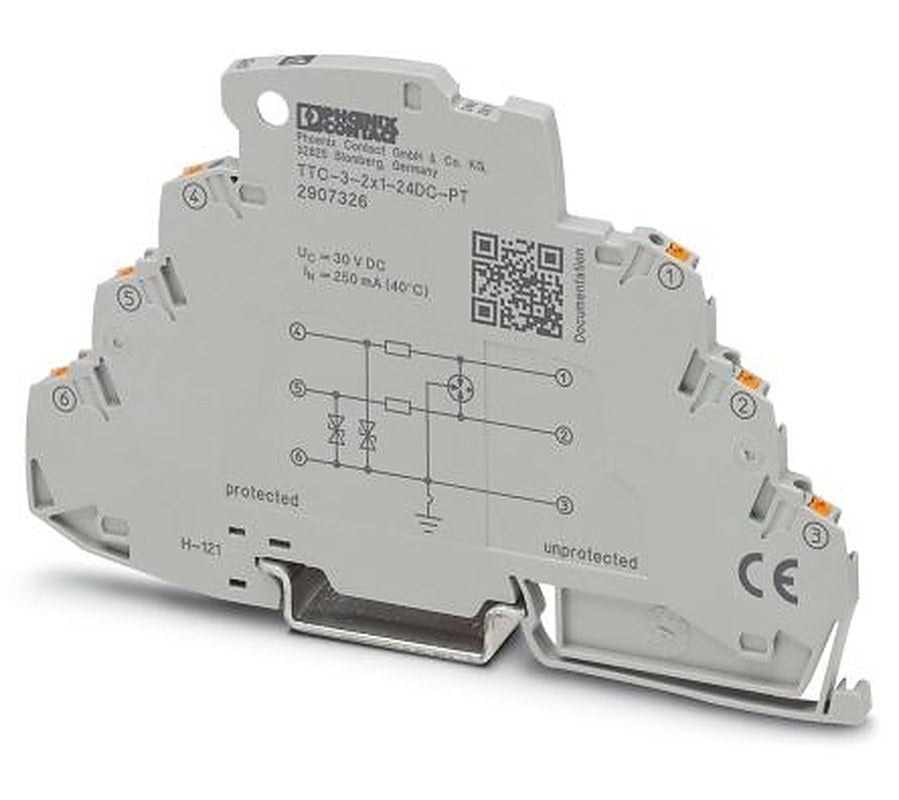 Phoenix Contact Surge Protector, 10 kA, DIN Rail