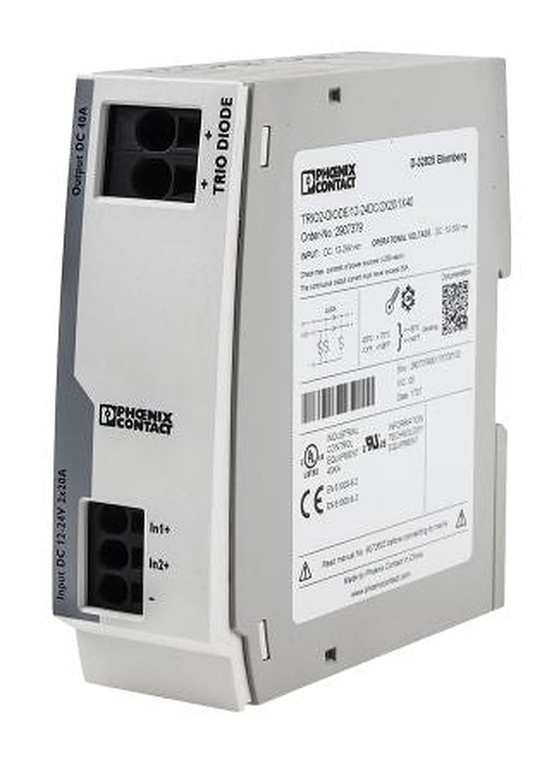 Phoenix Contact DIN Rail Diode Module for use with Parallel Connection of Two Power Supply Unit,