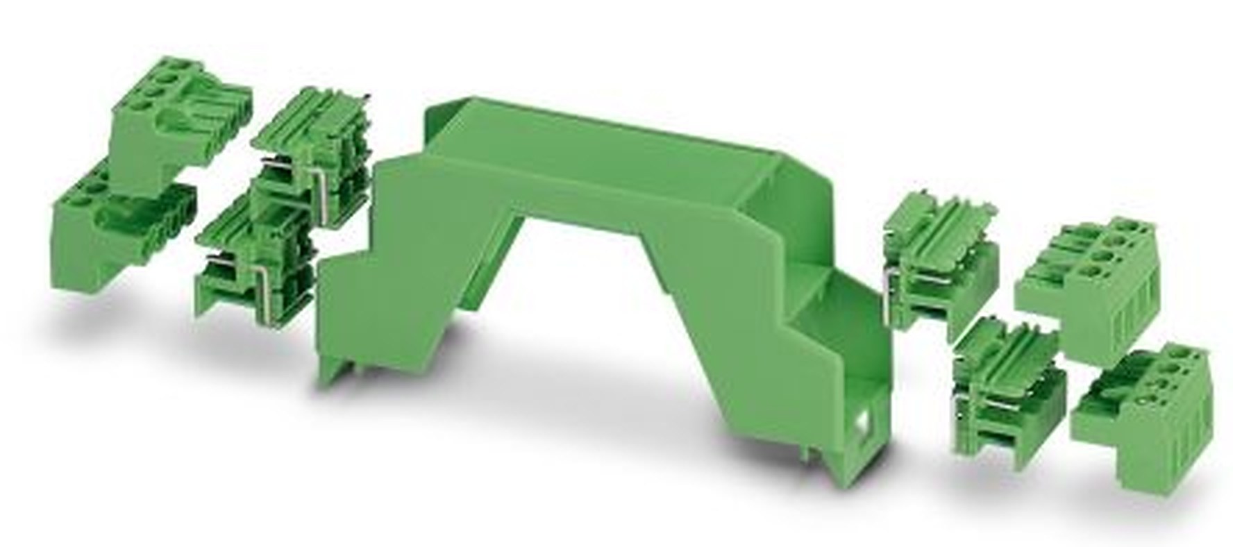 Phoenix Contact ME 22 Series DIN Rail Housing for Use with DIN Rail Terminal Blocks